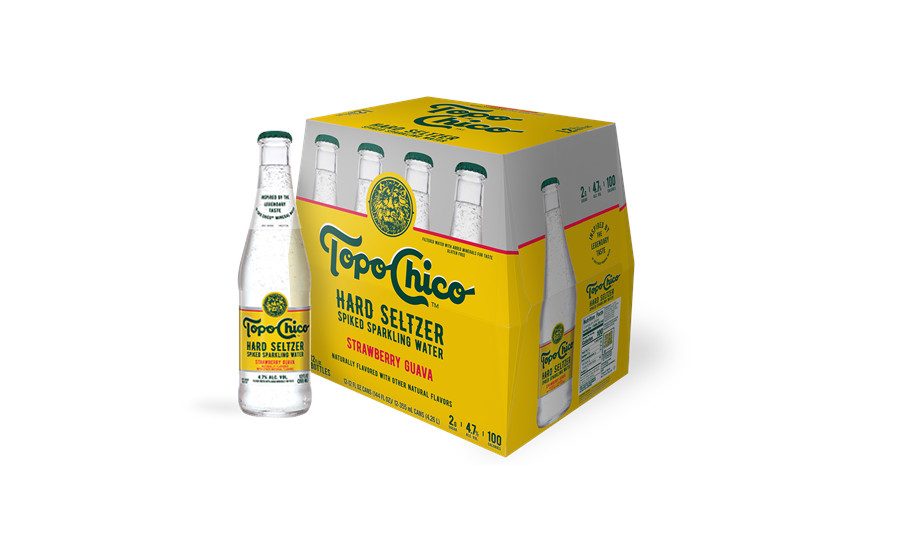 Topo Chico Hard Seltzer debuts glass bottles Beverage Industry