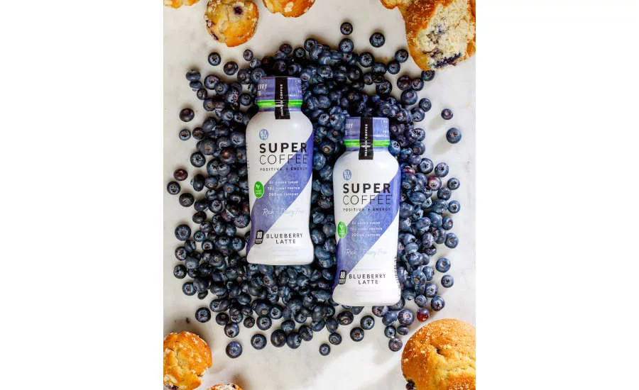 Super Coffee Blueberry Latte