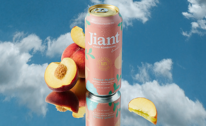 Jiant Hard Kombucha Venice Peach | Beverage Industry