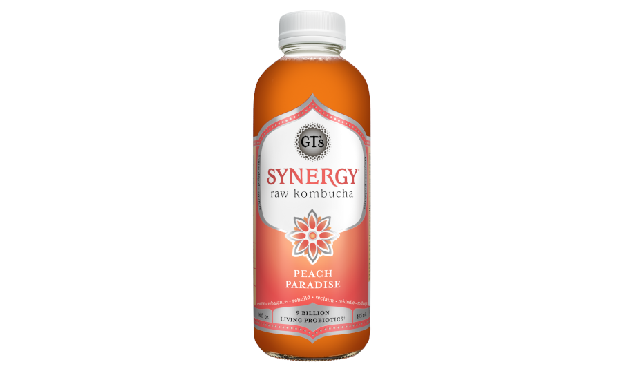 SYNERGY Peach Paradise Kombucha Beverage Industry