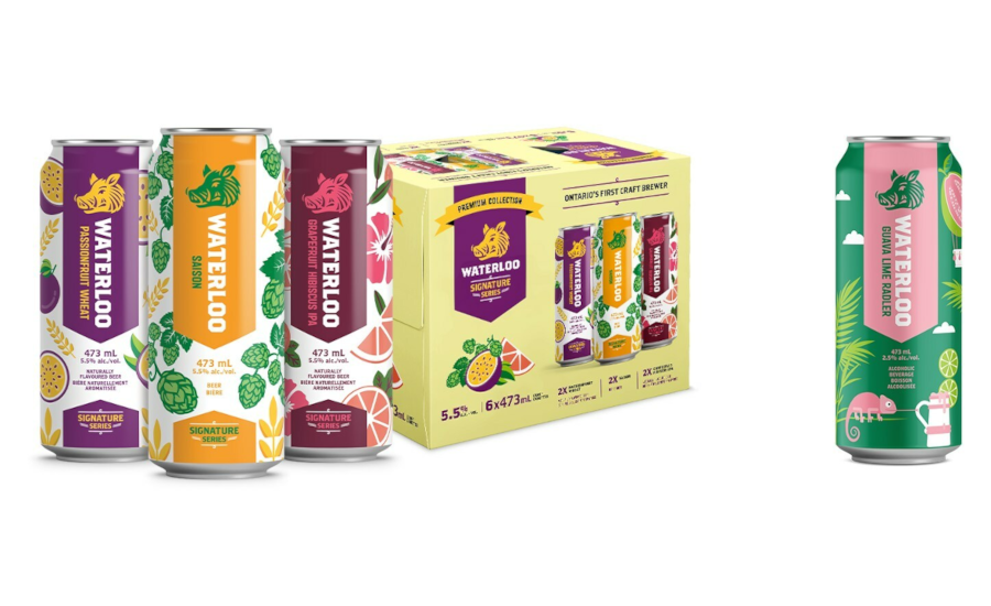 Waterloo Signature Series Premium Collection and Guava Lime Radler