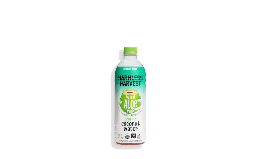 Harmless Harvest Organic Coconut Water With Aloe Pulp Beverage Industry