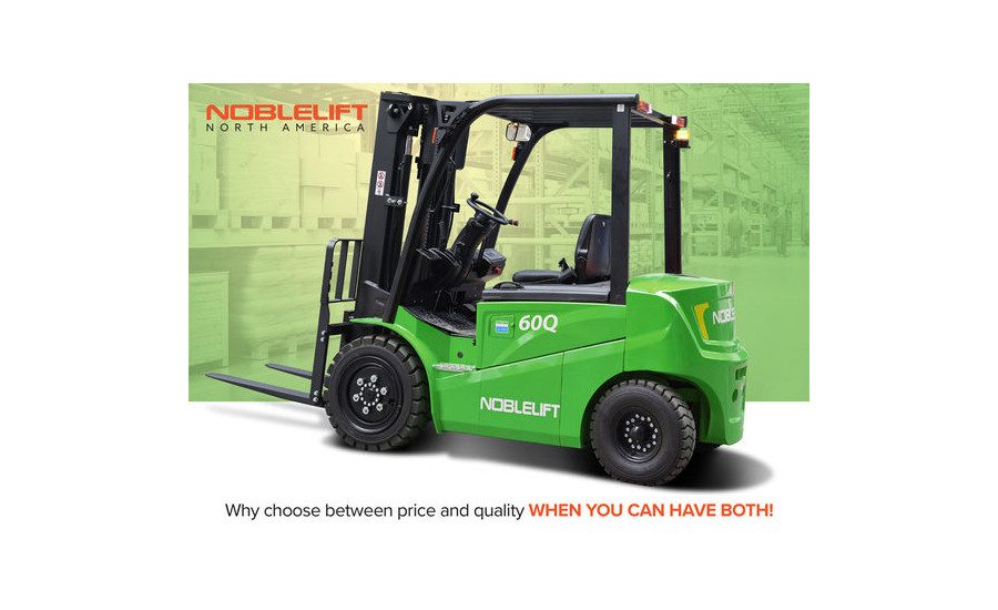 New forklifts from NOBLELIFT fit for indoor and outdoor operation