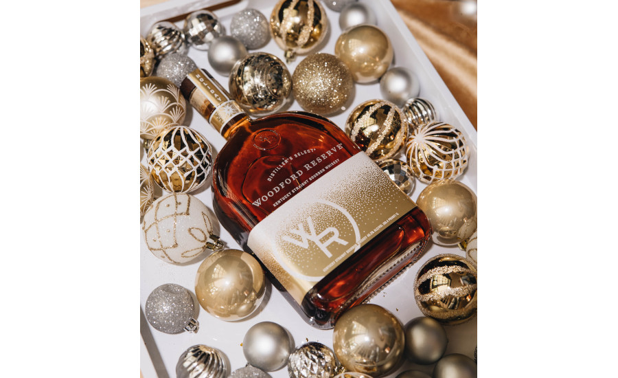 WOODFORD RESERVE BOURBON LIMITED EDITION HOLIDAY BOTTLE