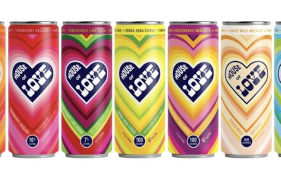 HOUSEOFLOVE canned cocktails and mocktails Beverage Industry