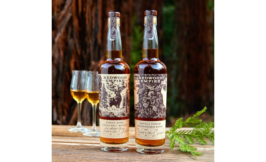 Redwood Empire Whiskey Small Lot Series Beverage Industry