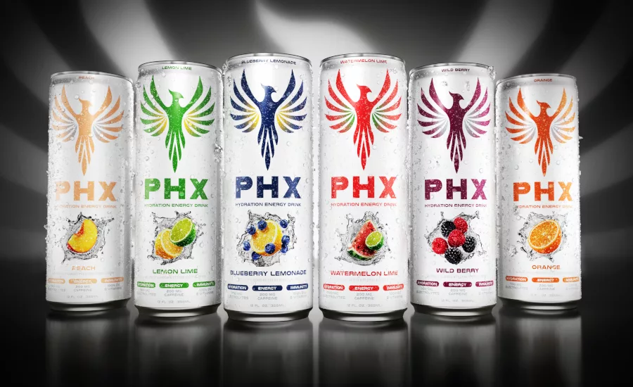 PHX Energy Drink Lineup