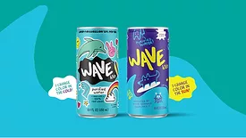 Wave Kids Canned Water