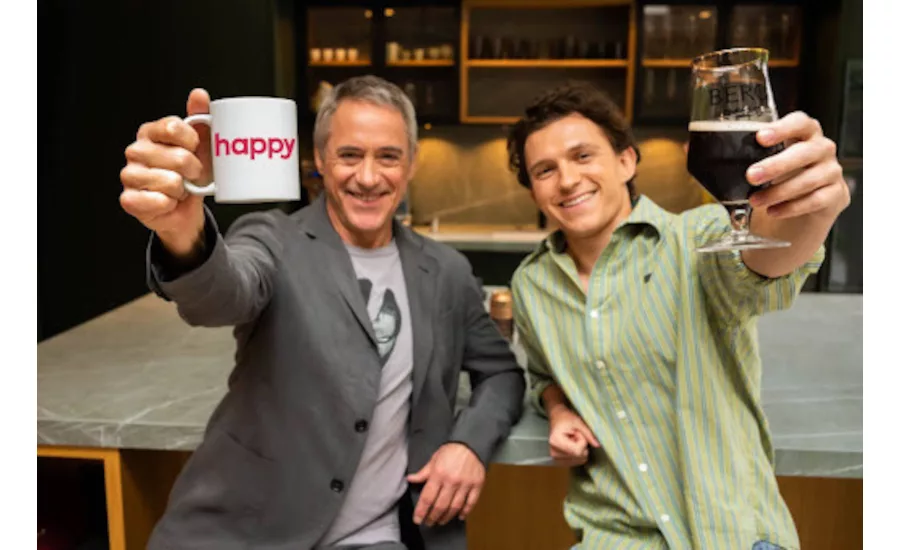 Robert Downey Jr. and Tom Holland