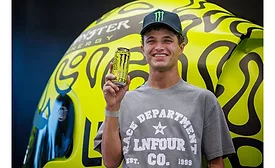 Monster Energy and Lando Norris