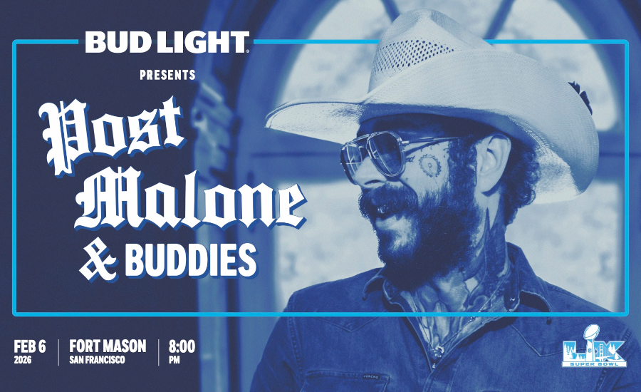 Bud Light, Post Malone kick off Super Bowl LX Weekend