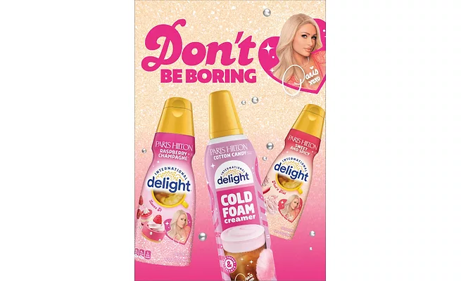 InternationalDelight_ParisHilton_900.jpg International Delight and Paris Hilton collaboration