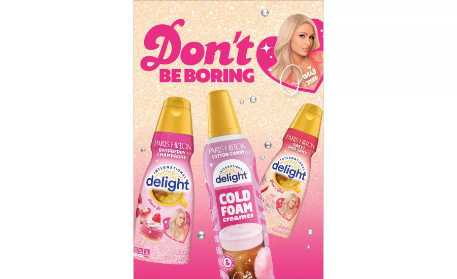 International Delight and Paris Hilton collaboration