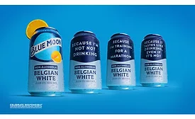 Blue Moon Non Alc Cans