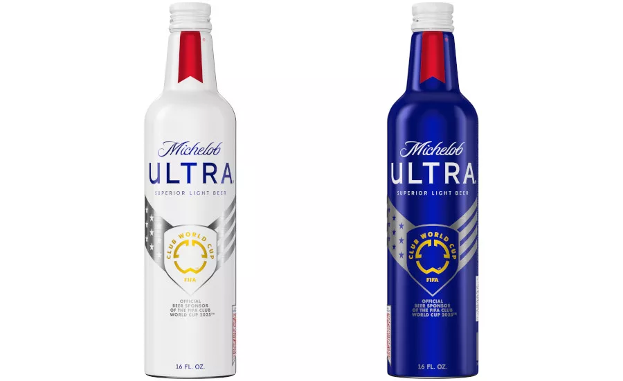 Michelob Ultra FIFA bottles
