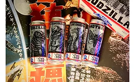 Pabst Blue Ribbon Godzilla