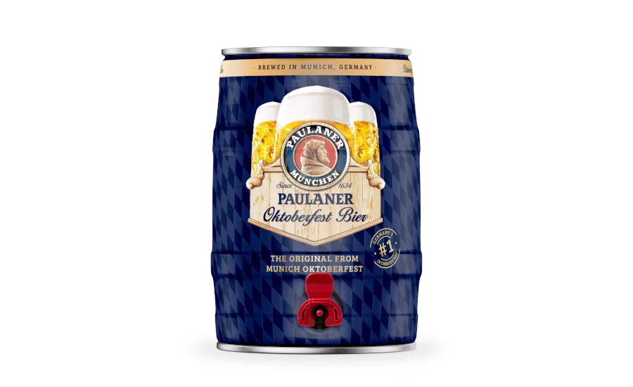 Paulaner Oktoberfest mini-keg