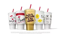 Chick fil A Golden Fan Cups