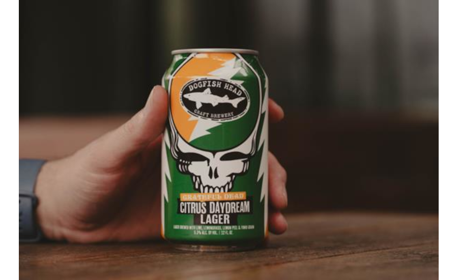 Dogfish Head Grateful Dead Citrus Daydream Lager | Beverage Industry