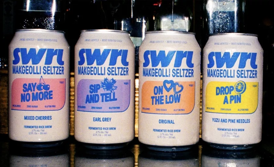 SWRL Makgeolli Seltzers