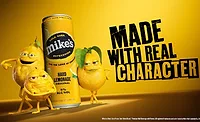 Mikes Hard Lemonade Made with Character.