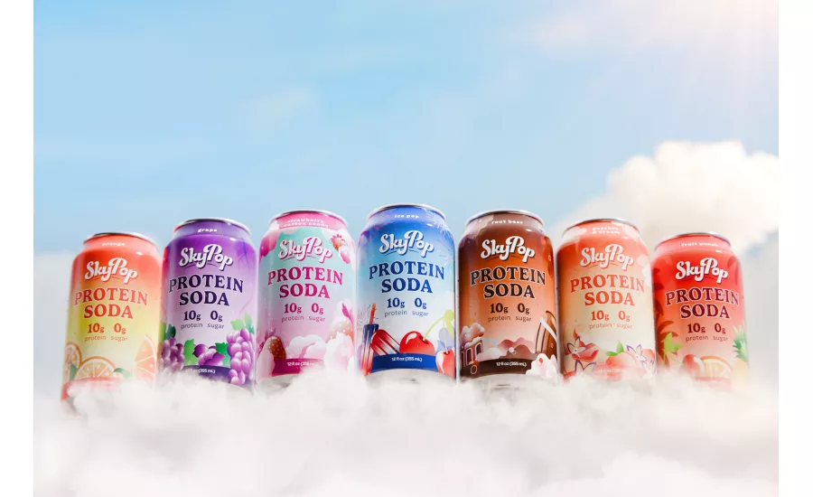 SkyPop Protein Soda