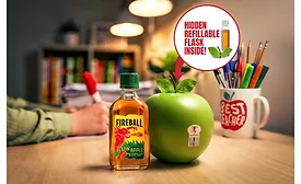 Fireball Blazin Apple Flask