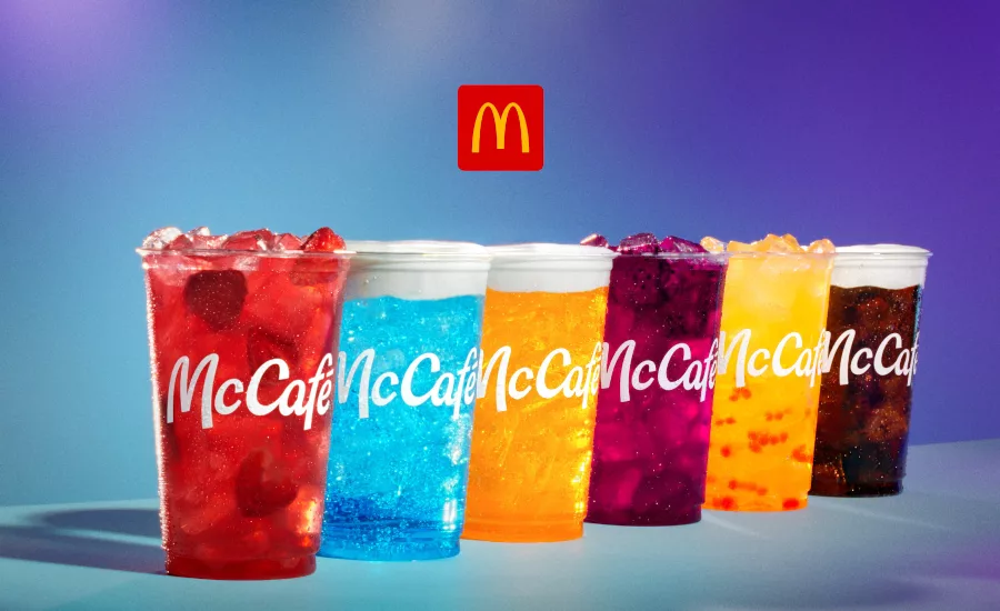 McDonalds Refreshers, Crafted Sodas