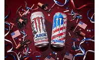 Monster Energy Patriotic Juice and Ultra