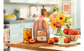 Milos Peach Sweet Tea