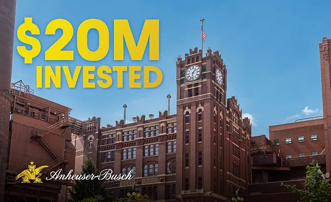 Anheuser-Busch invests 20 million