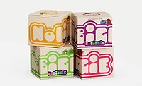 Stacked cartons of sparkling juice drink variety packs in multiple fruit flavors with colorful retail packaging.