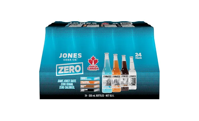 Jones Soda Zero Sugar Jones Soda Zero Sugar