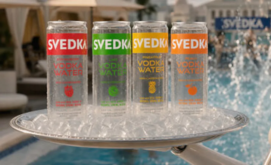 Svedka Vodka Water