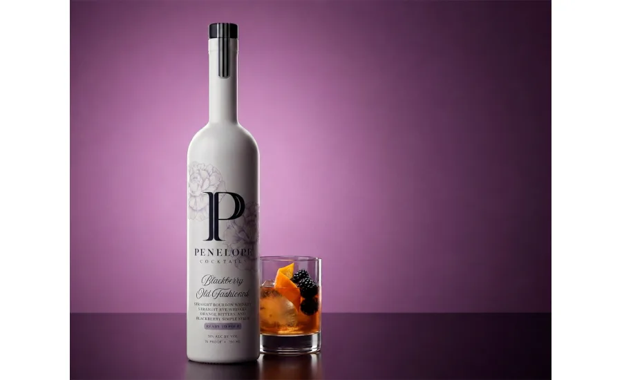 Penelope Bourbon Blackberry Old Fashioned