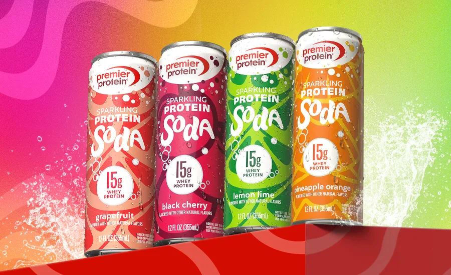 Premier Protein Sparkling Protein Soda Premier Protein Sparkling Protein Soda