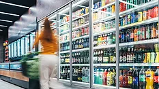 women in supermarket