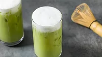 Matcha Tea and Cold Foam Matcha Tea and Cold Foam