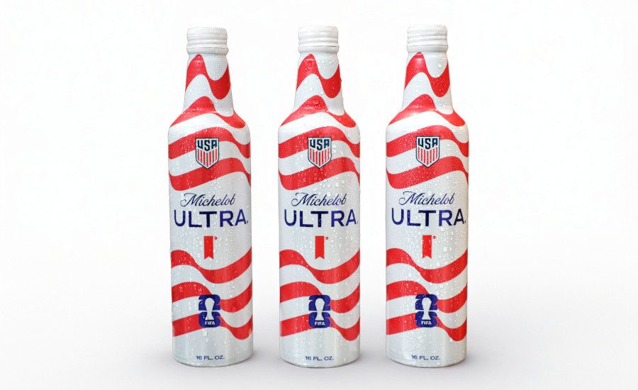Michelob ULTRA honors U.S. Soccer with new packaging