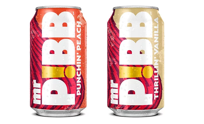 Mr. Pibb rolls out Punchin' Peach and Thrillin' Vanilla regionally