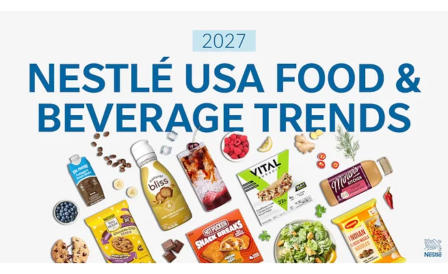 Nestle 2027 Food and Beverage Trends