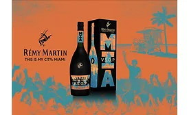 Remy Martin Miami Bottle