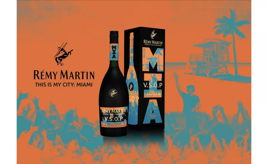 Remy Martin Miami Bottle