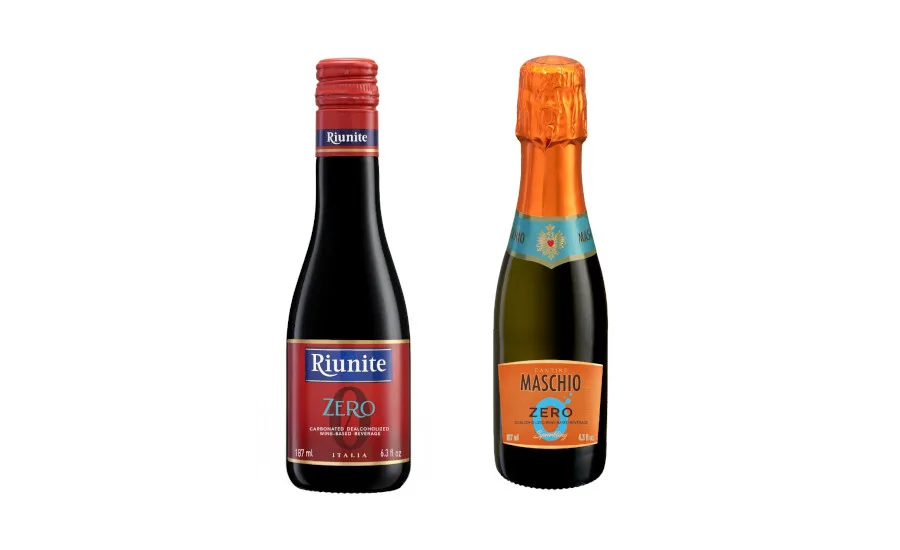 Cantine Riunite adds 187-ml size Riunite Zero, Maschio Zero