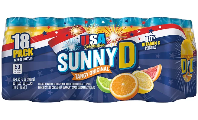 SunnyD USA pack