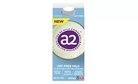 A2 fat free milk A2 fat free milk