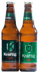 Kraftig and Kraftig Light beers