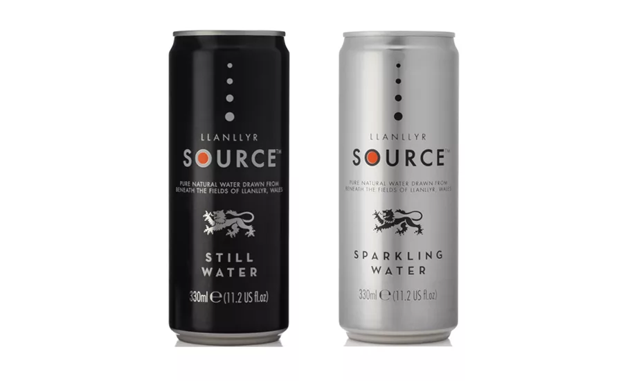 Llanyllr Source Sparkling Water in Cans