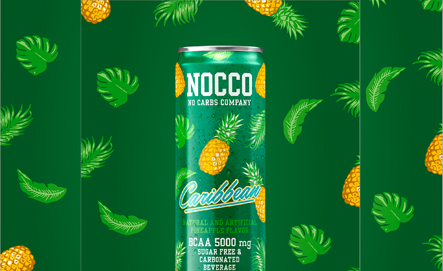 NOCCO Caffeine-free Carribbean, 2020-08-17