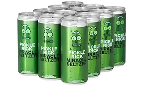 Pickle Rick Miracle Seltzer